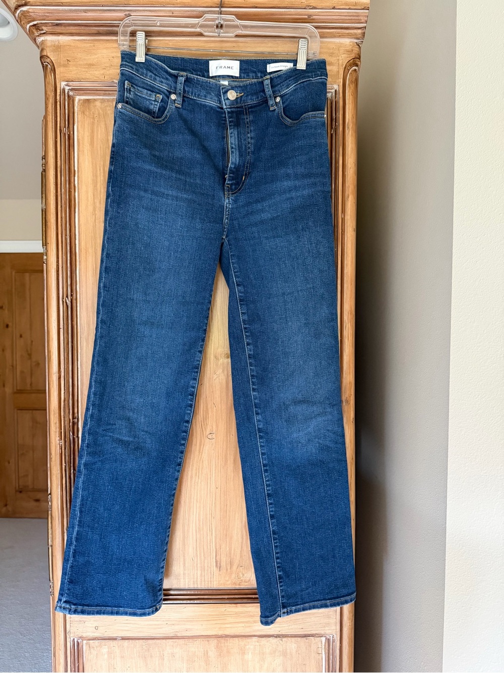 FRAME Le Sleek High Waist Ankle Straight Leg Jeans size 27